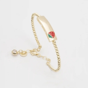 ÇİLEK DETAYLI BİLEKLİK