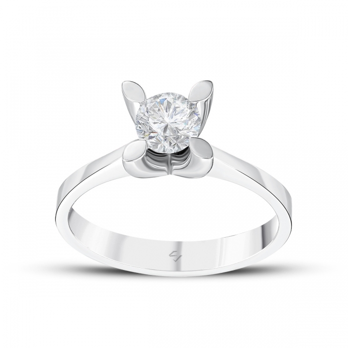 0,50ct Badem Pırlanta Tektaş