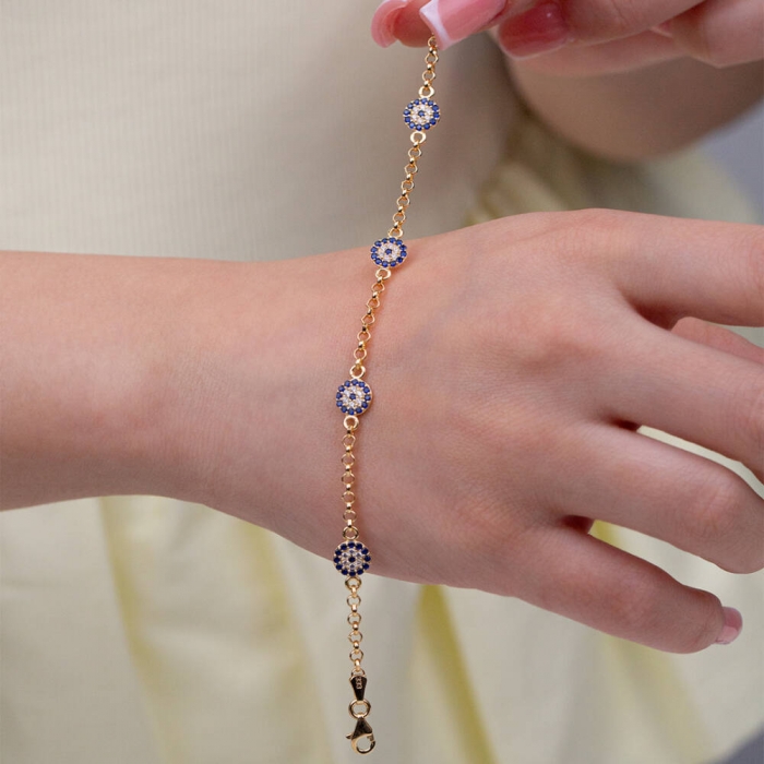 Nazar Boncuklu Çocuk Bileklik