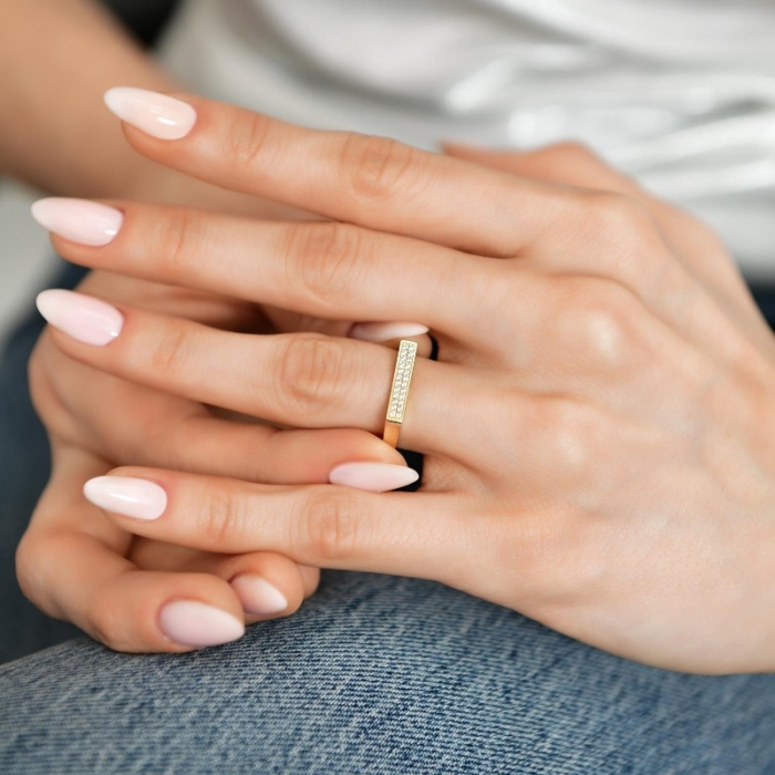 Taşlı Düz Yüzük