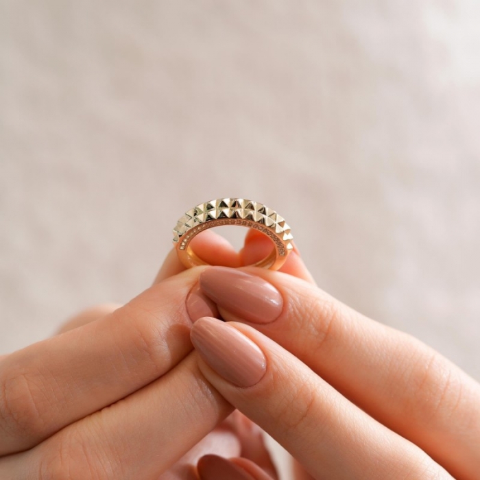 Taş Detaylı Fantezi Yüzük